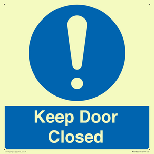 Keep Door Closed